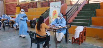 POBLACION DE TORATA RECIBIO ASISTENCIA MEDICA PARA COMBATIR EL COVID-19 EN EL DISTRITO
