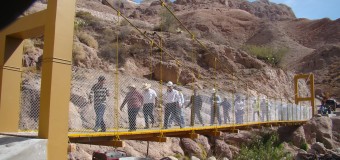 INAUGURAN DOS PUENTES PEATONALES EN PERANE E INOGOYA