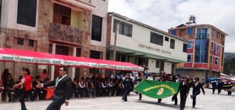 DELEGACION DE TORATA PRESENTE  EN EL ANIVERSARIO DE SAN CRISTOBAL Y CUCHUMBAYA