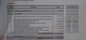 MUNICIPALIDAD DISTRITAL DE TORATA, PRESENTÓ EL EXPEDIENTE TÉCNICO DEL PROYECTO “PUESTA EN VALOR DEL CERRO BAÚL”