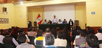 ALCALDE DE TORATA PRESENTA AL EQUIPO DE PROFESIONALES QUE LO ACOMPAÑARÁN EN LA PRESENTE GESTIÓN 2019 – 2022