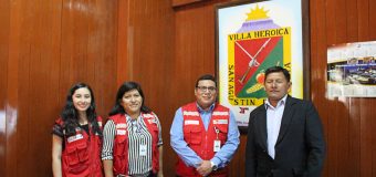 ALCALDE DE TORATA RECIBE LA VISITA DE LOS REPRESENTANTES DEL PROGRAMA QALIWARMA EN MOQUEGUA