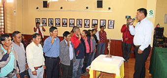 ALCALDE DE TORATA INSTA A JUNTAS VECINALES A TRABAJAR EN PROYECTOS INTEGRALES A FAVOR DEL DISTRITO