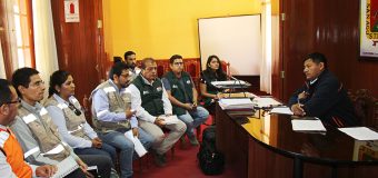 ALCALDE DE TORATA RECIBE A PROFESIONALES DEL ANA, OEFA Y DIGESA PARA ELABORAR UN ESTUDIO HIDROGEOLOGICO EN EL DISTRITO