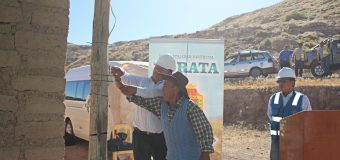 VECINOS DE CAMATA Y MOLLEBAYA YA CUENTAN CON ENERGÍA ELÉCTRICA GRACIAS A LA MUNICIPALIDAD DE TORATA