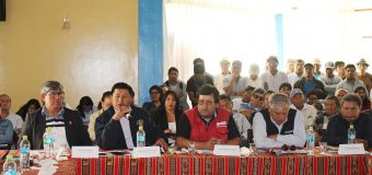 TORATA FUE SEDE DE LA CUARTA REUNIÓN DEL COMITÉ DE MONITOREO Y SEGUIMIENTO DE ACUERDOS EN LA MESA DE DIÁLOGO