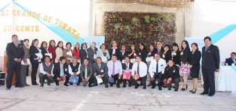 MUNICIPALIDAD DE TORATA EXPRESA SU SALUDO A LOS MAESTROS TORATEÑOS POR SU DIA