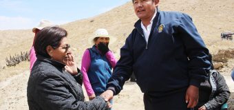 ALCALDE DE TORATA CONTINÚA FIRME EN CONTRIBUIR A LA AMPLIACIÓN DE LA FRONTERA AGRÍCOLA DEL DISTRITO