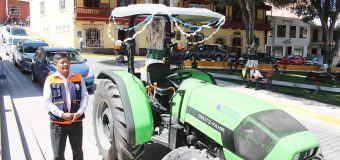 MUNICIPALIDAD DE TORATA ADQUIERE 03 MODERNOS TRACTORES AGRÍCOLAS PARA ATENDER A LOS AGRICULTORES DEL DISTRITO