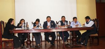 CONCEJO MUNICIPAL APRUEBA LA DONACION DE BIENES DE ADUANAS GESTIONADOS POR EL ALCALDE DE TORATA