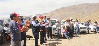 MUNICIPALIDAD DE TORATA APERTURÓ VIA CARROZABLE PARA AMPLIAR LA FRONTERA AGRÍCOLA EN EL SECTOR IRRIGACIÓN CULLABAYA