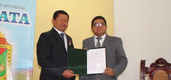 SERVIR Y MUNICIPALIDAD DE TORATA IMPLEMENTAN CONVENIO PARA EL FORTALECIMIENTO DE LA GESTION PUBLICA