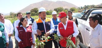 ALCALDE DE TORATA RECIBE AL MINISTRO DE AGRICULTURA PARA ATENDER LA PROBLEMÁTICA HÍDRICA DEL DISTRITO