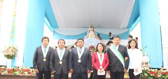 MUNICIPALIDAD PRESENTE Y CON GRAN DEVOCIÓN EN LA FIESTA DE LA VIRGEN DE LA CANDELARIA DEL DISTRITO DE TORATA
