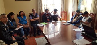 SE INSTALARON LOS MIEMBROS DE LA PLATAFORMA DE DEFENSA CIVIL EN EL DISTRITO DE TORATA