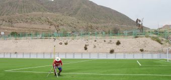 CAMPO DE GRASS SINTETICO DEL ESTADIO DE YACANGO EN BUSCA DE OBTENER CERTIFICACIÓN FIFA