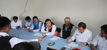 ALCALDE DE TORATA PROPONDRÁ REUNIÓN DE TRABAJO PARA REUBICACIÓN DE AGRICULTORES DAMNIFICADOS DEL VALLE DE TUMILACA