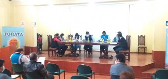 COMITÉ VEEDOR VELARÁ POR LA TRANSPARENCIA DE LA ENTREGA DE CANASTAS FAMILIARES EN EL DISTRITO DE TORATA