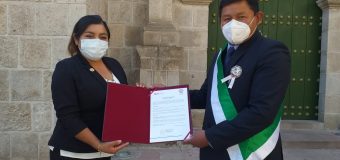 ALCALDE HERNAN JUAREZ ENVIA SU MENSAJE CON MAYOR COMPROMISO A FAVOR DE LA AGRICULTURA Y LA SALUD EN EL 192° ANIVERSARIO DE TORATA