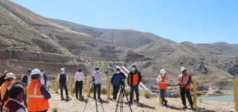 AUTORIDADES DEL DISTRITO Y LA REGION INSPECCIONAN TRABAJOS PARA REMEDIAR LA TURBIDEZ DEL AGUA EN EL RIO TORATA
