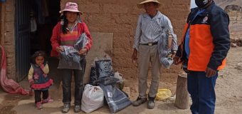 ANTE LAS BAJAS TEMPERATURAS SE VIENE ATENDIENDO A POBLACIONES VULNERABLES DEL DISTRITO POR PARTE DE LA OFICINA DE DEFENSA CIVIL
