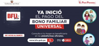 SEGUNDO BONO FAMILIAR UNIVERSAL: CONSULTE SI ES PARTE DEL PADRÓN DE BENEFICIARIOS PARA RECIBIR EL SUBSIDIO DE 760 SOLES